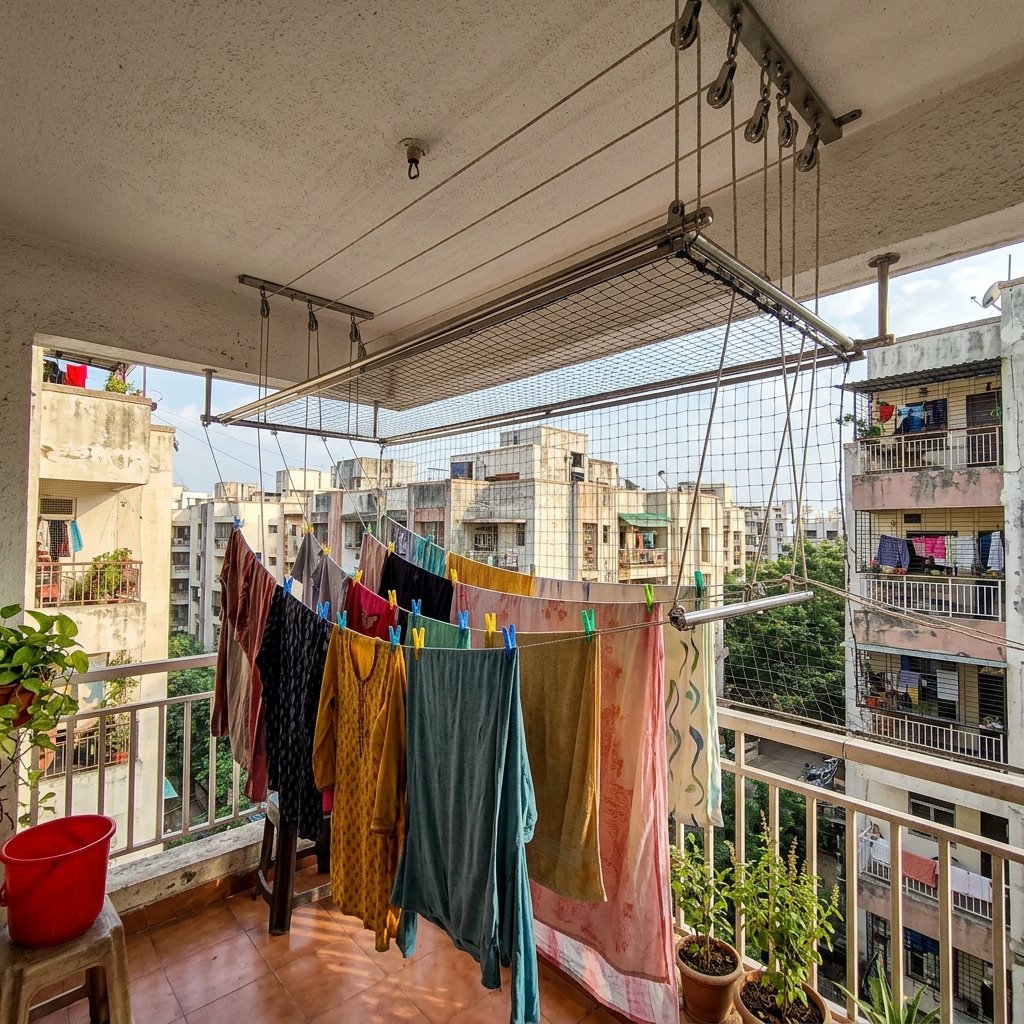 Cloth Hangers Installation